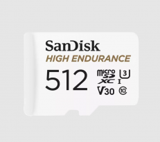 SanDisk microSDXC High Endurance 512GB