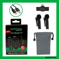 Patona Wireless 2 Lavalier USB-C Set