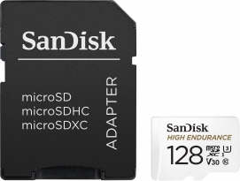 SanDisk microSDXC High Endurance 128GB