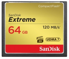 Sandisk Extreme 120MB/s CF 64GB