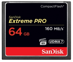 Sandisk ExtremePro 160MB/s CF 64GB