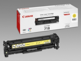 Canon 718 Tonermodul Yellow