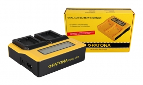 Patona Dual LCD Charger Sony NP-FW50