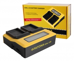 Patona Dual LCD Charger Fuji NP-T125