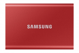 Samsung PSSD T7 1TB red