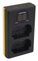 Patona Dual LCD Charger USB Fuji NP-W235