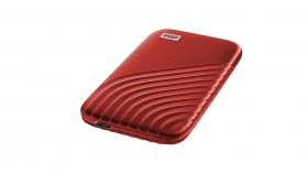 WD My Passport SSD 2TB red