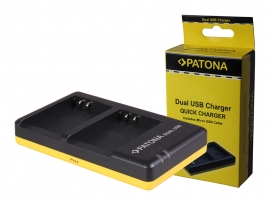 Patona Ladege. Dual USB Olympus BLN1