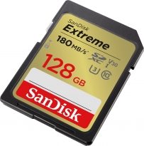 SanDisk Extreme 180MB/s SDXC 128GB