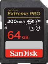 SanDisk Extreme Pro 200MB/s SDXC 64GB