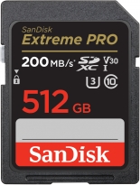 SanDisk Extreme Pro 200MB/s SDXC 512GB