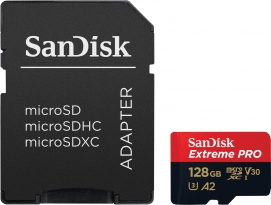 SanDisk ExtremePro 200MB/s microSD 128GB