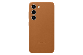 Samsung S23 Leather Case Camel