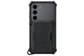 Samsung S23 Rugged Gadget Case Black