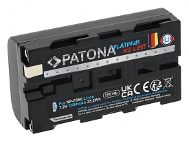 Patona Platinum Akku Sony NP-F550 USB-C