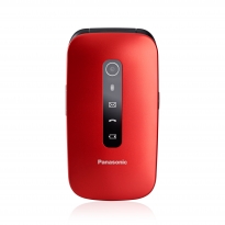 Panasonic Mobiltelefon KX-TU550 Red