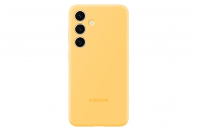 Samsung S24 Silicone Case Yellow