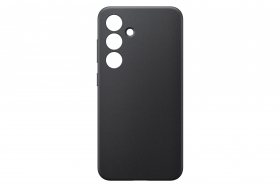 Samsung S24 Vegan Leather Case Black