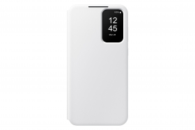 Samsung A35 Smart View Wallet Case White