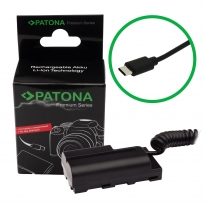 Patona USB-C Input Akku-Adapter NP-F970