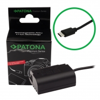 Patona USB-C Input Akku-Adapter BLK-22