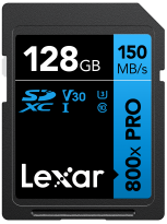 Lexar 800x UHS-I SDXC 128GB Blue