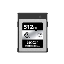 Lexar 1750MB/s CFexpress B 512GB Silver