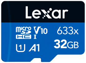 Lexar micro SDHC 100MB/s 32GB Blue o.A