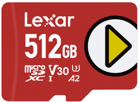 Lexar micro SDXC PLAY 150MB/s 512GB