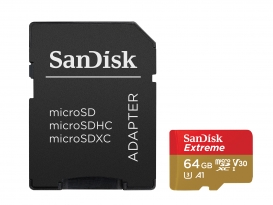 SanDisk Extreme SDXC 170MB/s64GB Action