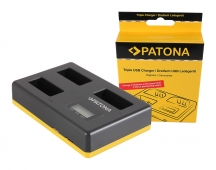 Patona Triple Ladeg. USB Canon LP-E17