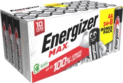 Energizer Max AA (LR6/E91) 24+8 Stück