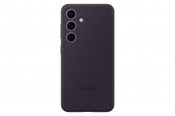 Samsung S24 Silicone Case Dark Violet