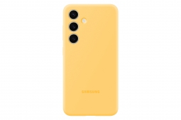 Samsung S24 Silicone Case Yellow