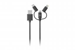 Fresh 'n Rebel USB Combo cable Grey