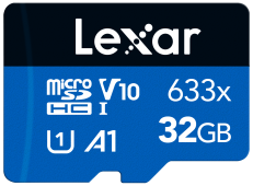 Lexar micro SDHC 100MB/s 32GB Blue o.A